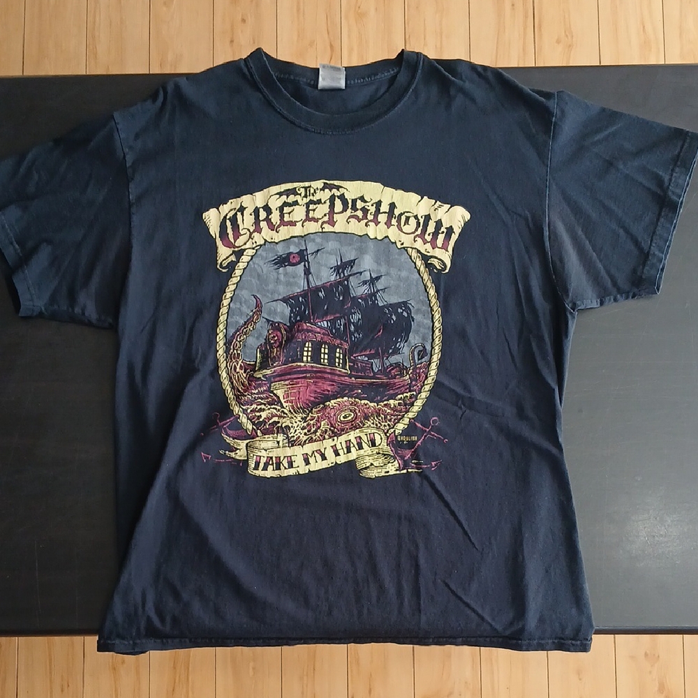 The Creepshow Take My Hand Canadian Rock Band Black T-shirt Men Size XL